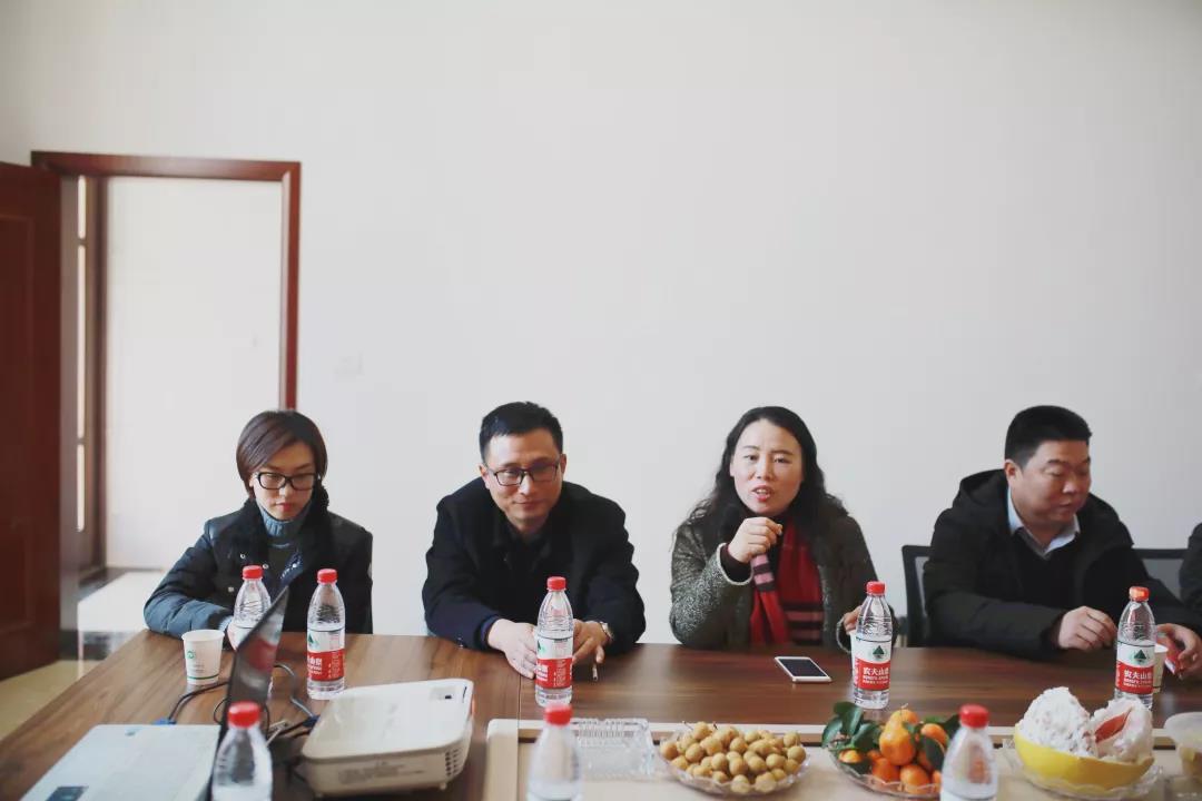 2018年（nián）12月18日民建蓮都區委考察團蒞臨浙江17C.COM環保(圖3)